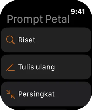 Prompt-mu di Apple Watch