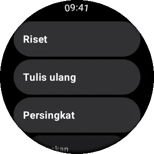 Prompt-mu di jam tangan Wear OS