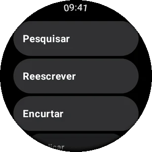 Seus prompts num relógio Wear OS